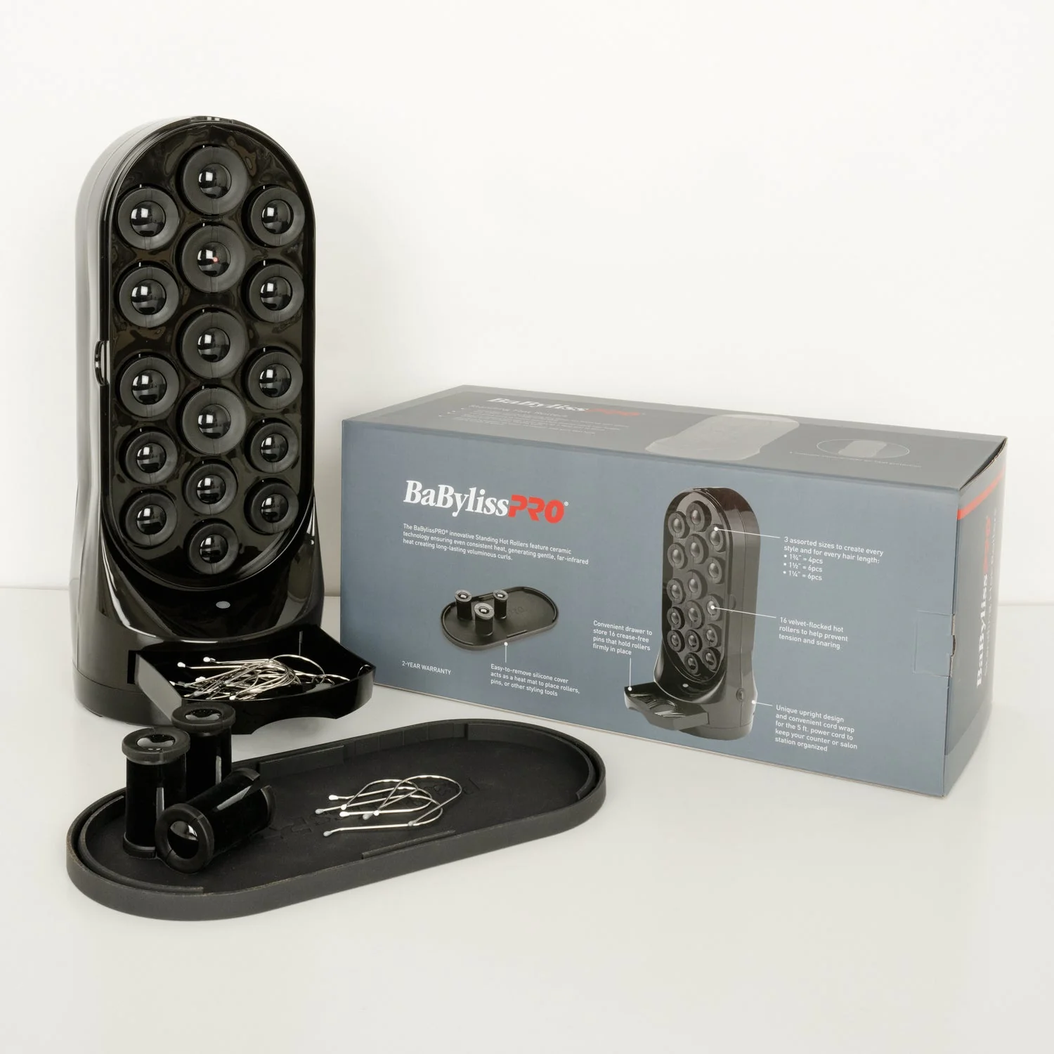 BaBylissPRO Standing Hot Roller Set 16pc - Image 7