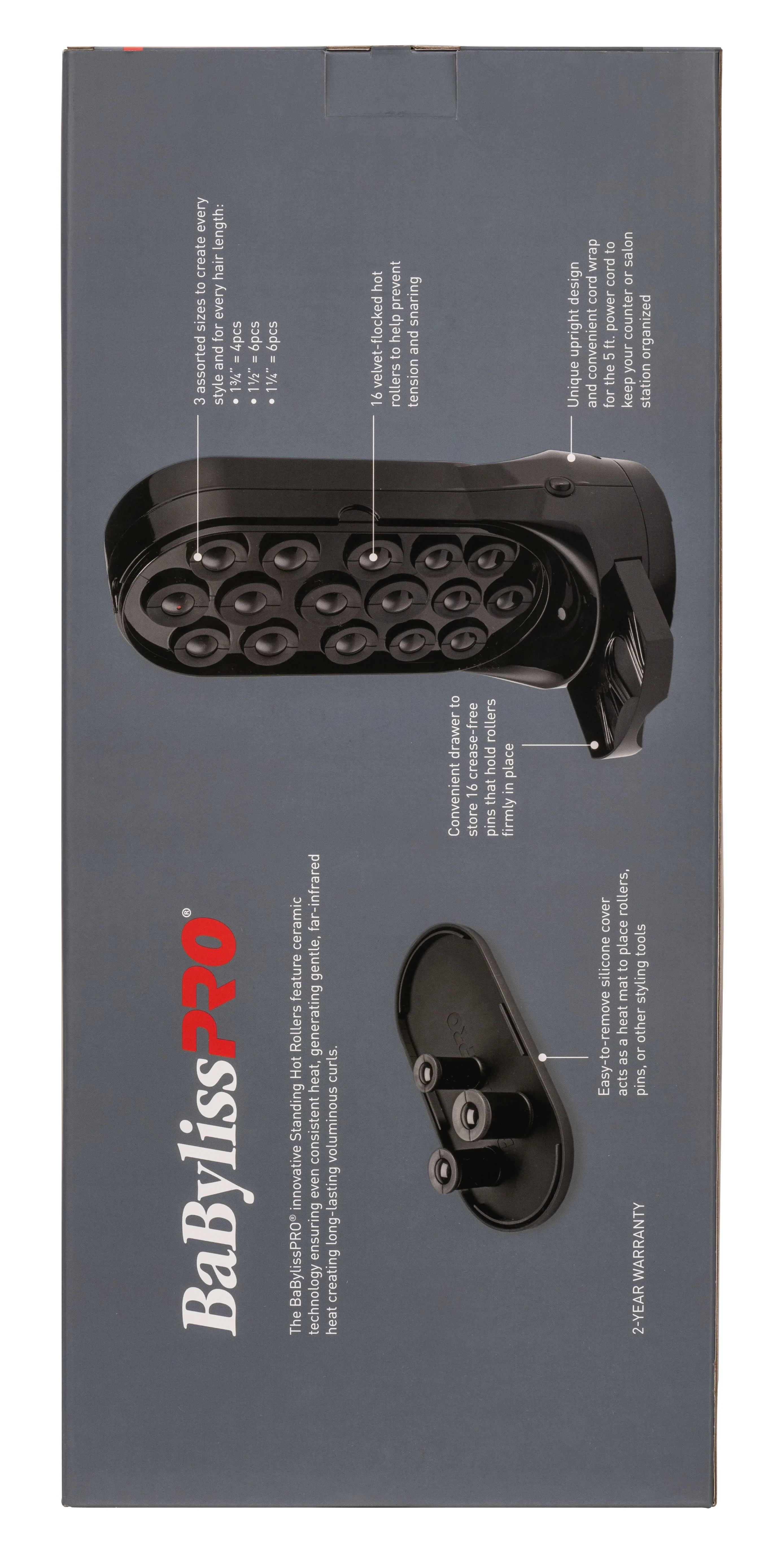 BaBylissPRO Standing Hot Roller Set 16pc - Image 9