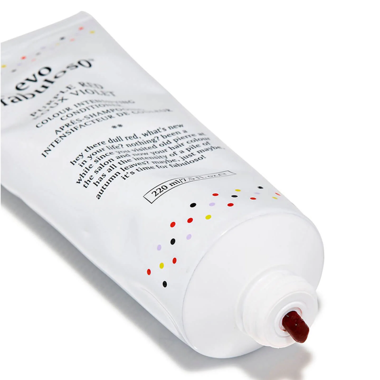 evo Fabuloso Colour Boosting Conditioner/Treatment - Purple Red 220ml - Image 3