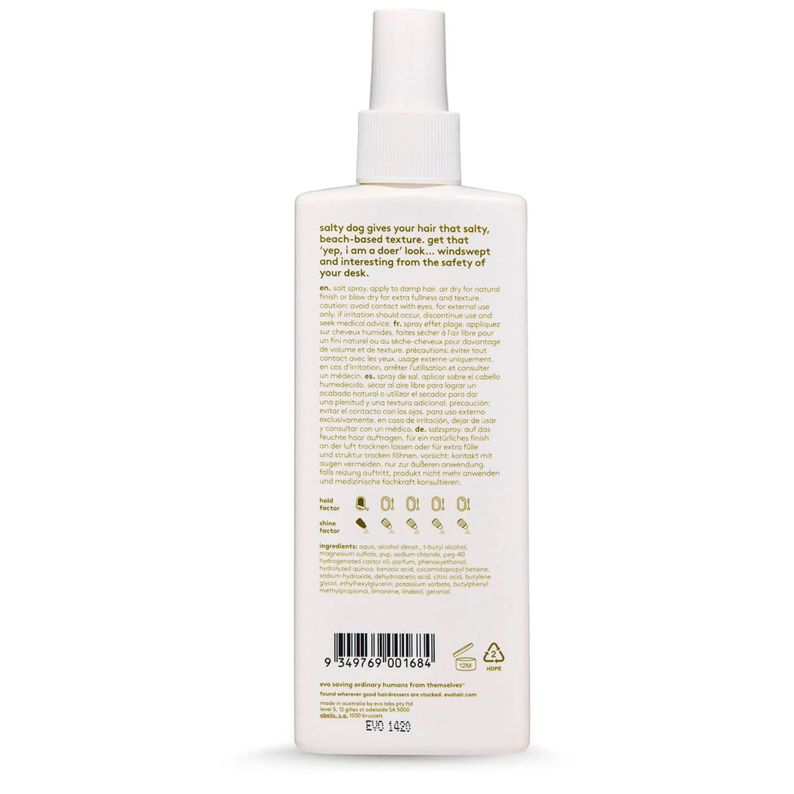 evo Salty Dog Salt Spray 200ml - Image 3