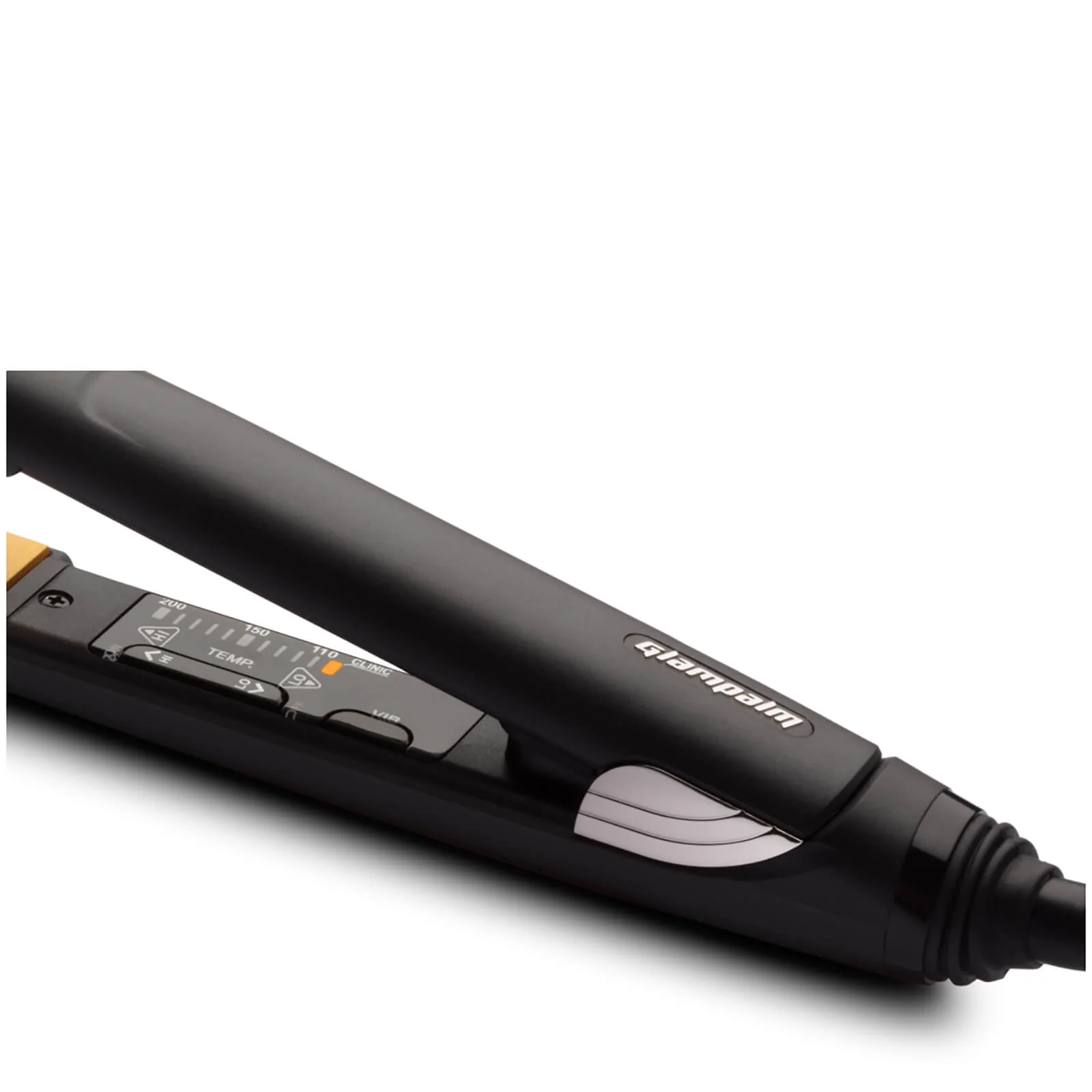 GlamPalm Clinic Hair Straightener Midnight Black - 24mm - Image 3