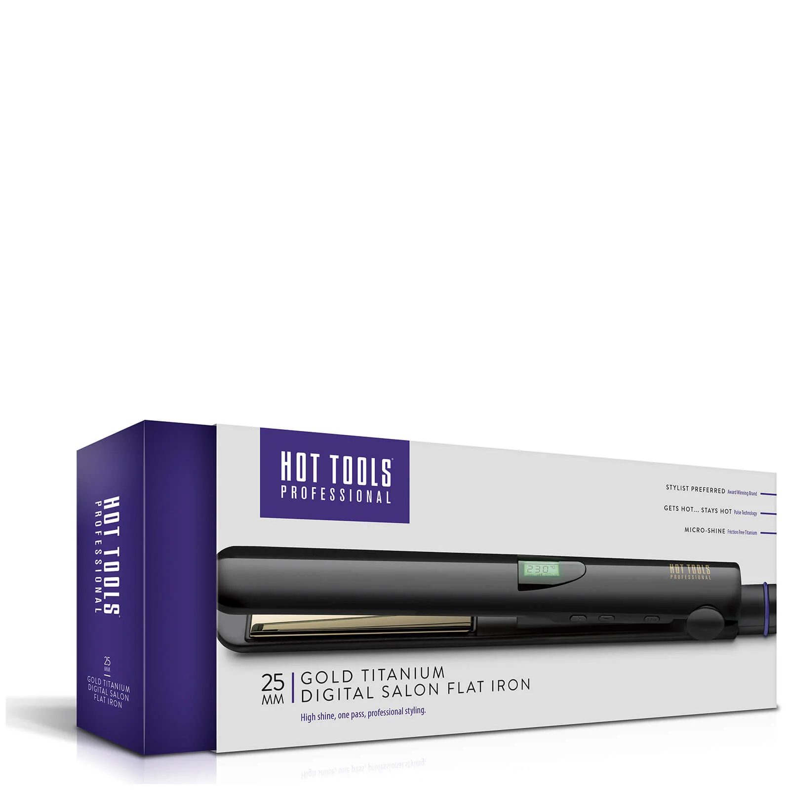 Hot Tools Titanium Flat Iron - Image 3