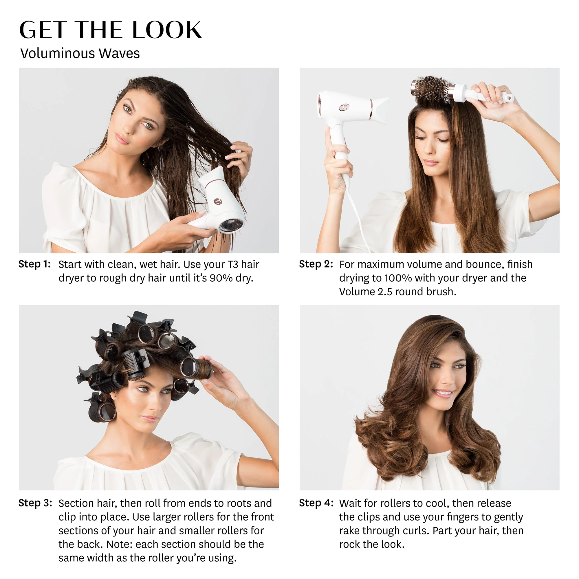 T3 Volumising Hot Rollers Luxe Set - Image 4